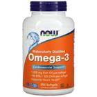 Now Foods Omega-3 Fish Oil 1000 мг Омега-3 риб’ячий жир 200 капсул