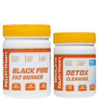 Набір жироспалювачів Bioline Black fire + Detox у капсулах