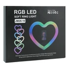 Лампа RGB JM26-10 26cm (Heart JM26-10) Колір Чорний