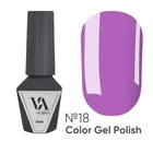 Гель-лак Valeri Color №18 сиреневый, 6 мл