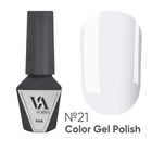 Гель-лак Valeri Color №21 белый, 6 мл