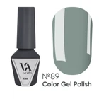 Гель-лак Valeri Color №89 серо-зеленый, 6 мл