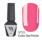 Гель-лак Valeri Color №55 сочный розовый, 6 мл