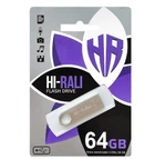 USB флеш-накопичувач Hi-Rali Shuttle 64gb Чорний