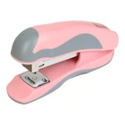 Степлер пластиковый Buromax Pastel скобы №24; 26 до 20 листов розовый (BM.4215-10)