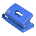 Дирокол Buromax пластиковий 10 аркушів синій (BM.4015-02)