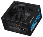Блок живлення 550 Вт, 2E Master Power, Black, ATX, 80 Plus, Active PFC, 120 мм, 3xMolex / 5xSATA / 2xPCI-E 6+2-pin / 1xMB 20+4-pin / 1xCPU 4+4-pin, захист OVP/SCP/OPP/OCP (2E-MP550-120APFC)
