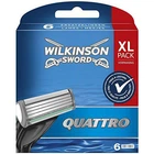 Сменные кассеты для бритья Wilkinson Sword Quattro XL - 6 шт (1013)