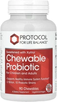 Жувальні пробіотики Chewable Probiotic Protocol for Life Balance 2 млрд 90 таблеток (PRT-12936)