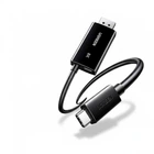 Кабель Ugreen CM840 USB-C - DisplayPort v1.4 + PD 100W 8K 60Hz 4K 240Hz 2 м Чорний (65203)