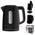 Електрочайник Adler AD 1380 black, 1.0L, STRIX, 2200 Вт