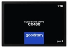 Твердотельный накопитель SSD 1Tb, Goodram CX400 (Gen.2), SATA3, 2.5" (SSDPR-CX400-01T-G2)