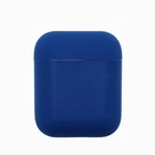 Чехол-накладка Silicone case Slim для AirPods Dark Blue (28) темно синий