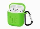 Чехол-накладка Silicone case Carabine для AirPods Green (16) зеленый