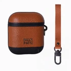 Чехол Leather Case кожа для AirPods Brown (1) коричневый