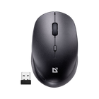 Миша бездротова Defender Auris MB-027 Silent Black (52027)