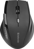 Миша бездротова Defender Accura MM-365 Black (52365)