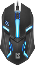 Миша Defender Hit MB-550 RGB Black (52550)