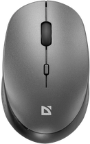 Миша бездротова Defender Auris MB-027 Silent Grey (52029)