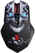Миша бездротова A4Tech R80 Plus Bloody (Skull) Blue Black