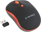 Миша бездротова Gembird MUSW-4B-03-R Black/Red
