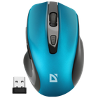 Миша бездротова Defender Prime MB-053 Silent Turquoise (52054)