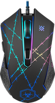 Миша Defender Forced GM-020L RGB Black (52020)