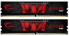 Оперативна пам'ять G.Skill 16GB (2x8GB) DDR4 2666MHz Aegis Black (F4-2666C19D-16GIS)