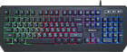 Клавіатура REAL-EL Comfort 7001 Ukr RGB Black (EL123100035)