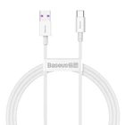 Кабель 1м Baseus Superior 66W Type-C White (CATYS-02)