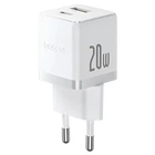 МЗП Baseus Palm Fast Charger 20W (1USB-A/1C) (P10111608) Moon White