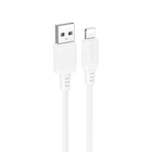 Кабель BOROFONE BX115 Lotto silicone charging data cable iP White 6941991119637