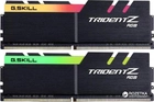 Оперативная память G.Skill DDR4-3200 16384MB PC4-25600 (Kit of 2x8192) Trident Z RGB (F4-3200C14D-16GTZR) - изображение 1