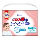 Трусики-підгузки GOO.N Plus для дітей 13-28 кг (розмір ХXL, унісекс, 28 шт)