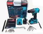 Аккумуляторный шуроповерт Grand ДА-20/2 UBL/PRO (ударный безщеточный мотор 2 акуммулятора - 2Ач. 52Нм. кейс)