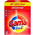 Порошок для прання Gama Universal 3в1 універсальний, 4.98 кг (83 прання)