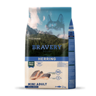 Сухой корм BRAVERY Herring Mini Adult для взрослых собак мелких пород с сельдью