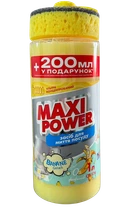 Засіб для миття посуду Maxi Power Банан з дозатором 1200 мл