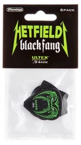 Медиаторы Dunlop PH112P.94 Hetfield's Black Fang Player's Pack 0.94 mm (6 шт.)