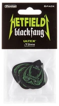 Медіатори Dunlop PH112P.73 Hetfield's Black Fang Player's Pack 0.73 mm (6 шт.)