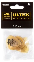 Медиаторы Dunlop 433P2.0 Ultex Sharp Player's Pack 2.0 mm (6 шт.)