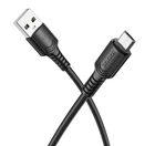Кабель синхронізації Borofone BX116 Fast charging 2.4A USB to Micro 1 м Black (37162_3610590)