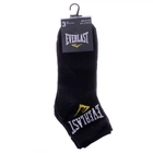 Носки Everlast QUARTER SOCKS 3 PAIR черный Уни 35-40