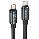 Дата кабель HOCO U143 Joy Type-C to Type-C 240W (1.2m) (Black) (243431)