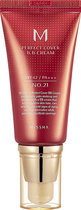 Тональный крем MISSHA M Perfect Cover BB Cream SPF42/PA+++ (No.21/Light Beige) 50 мл