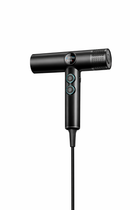 Фен професійний VGR V401 LED дисплей 3 насадки Чорний