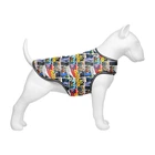 Курточка-накидка для собак Waudog Clothes Бэтмен комикс XL 47х68-80х42-52 см (506-4005 Col)