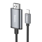 Кабель Hoco UA27 Lightning to HD TV 2m серый