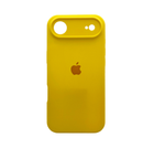 Захисний чохол-накладка Silicone Full Case AA Camera Protect для Apple iPhone 17 Air Canary Yellow (FullAAi17A-33)