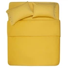Простирадло Ardesto Mix&Match 100% бавовна, сатин жовтий 240х260 см (ART2426FSS) Ardesto ART2426FSS 879837